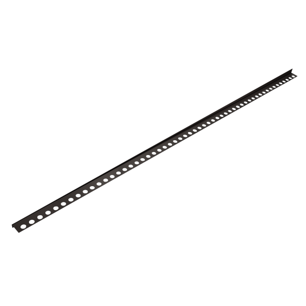 Listwa spadkowa podłogowa lewa 170 cm Czarny
