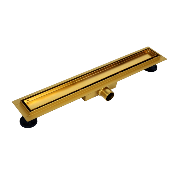 Odpływ liniowy 100 cm dwustronny złoty Duplex Next 2w1