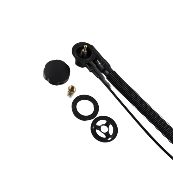 Syfon wannowy czarny Black- model 1