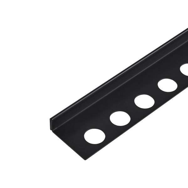 Listwa spadkowa podłogowa prawa 170 cm CZARNY