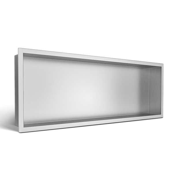Półka wnękowa łazienkowa pod prysznic INOX 90x30x7cm