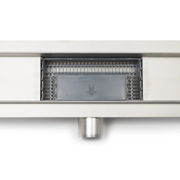 Odpływ liniowy 100 cm ze szklanym panelem Milky G-Drain Next