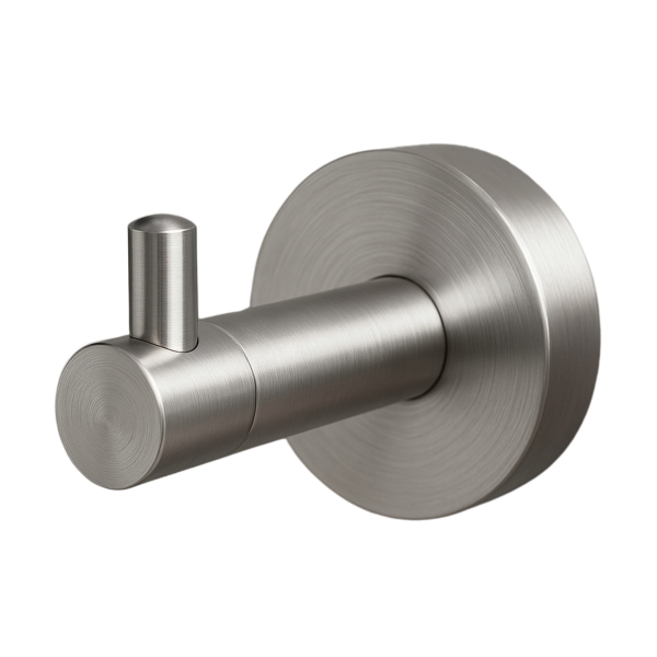 WIESZAK ŁAZIENKOWY HACZYK DO ŁAZIENKI NA RĘCZNIKI QUBE model 1  INOX