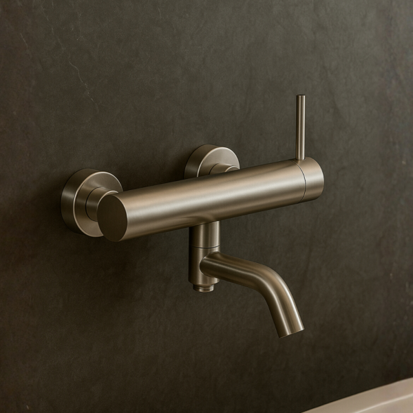 Bateria wannowa kran do wanny luksusowa KOLOR INOX