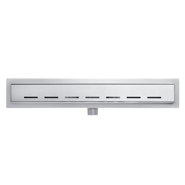 Maskownica dekoracyjna do odpływu liniowego One Strip 80 cm BASIC Decor Inox