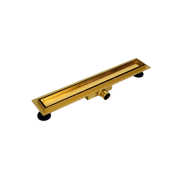 Odpływ liniowy 90 cm dwustronny lustrzane złoto Duplex Next 2w1