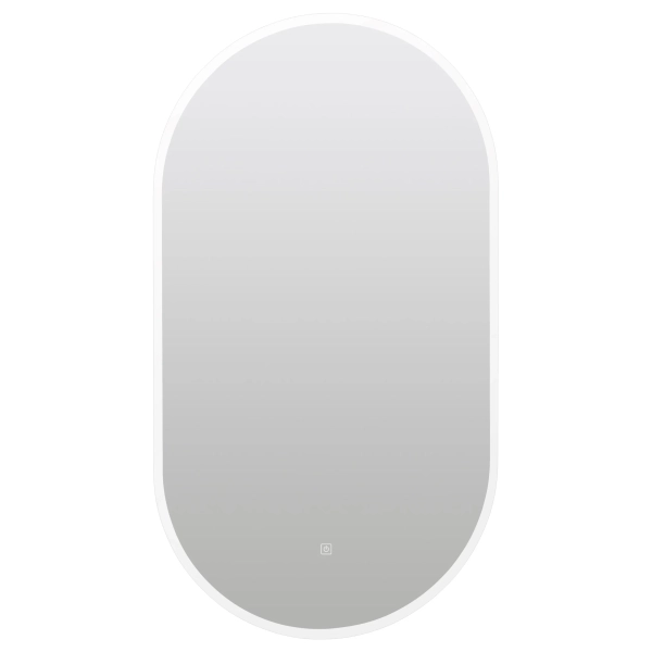 Lustro podświetlane ELISA 50x90 cm BIAŁY Antypara, Ściemnianie, Zmiana barwy