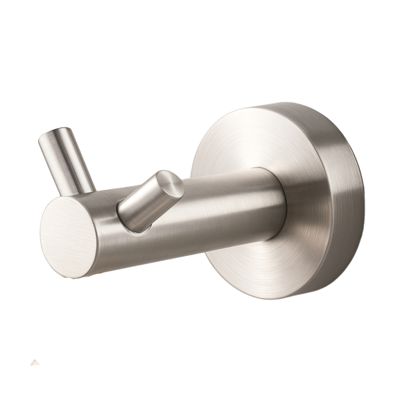 WIESZAK ŁAZIENKOWY HACZYK DO ŁAZIENKI NA RĘCZNIKI QUBE model 2 -  INOX