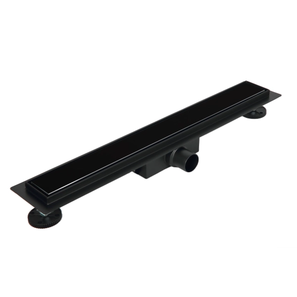 Odpływ liniowy 70 cm ze szklanym panelem Double Dark G-Drain Next