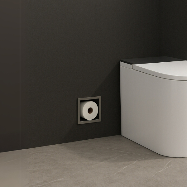 Magazynek na papier Ciemnoszary Gun Metal WALL-BOX PAPER 3