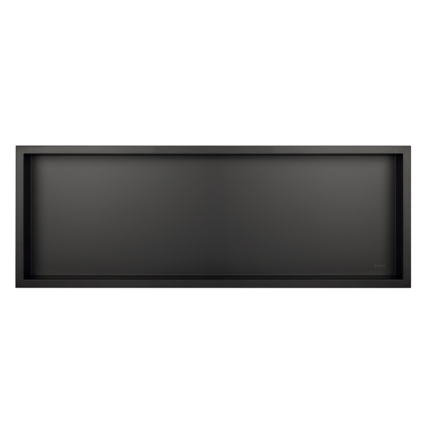 Półka pojedyncza czarna 90x30x7 cm WALL-BOX ONE Black