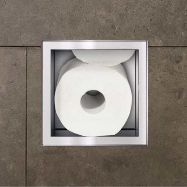 Magazynek na papier INOX WALL-BOX PAPER 3