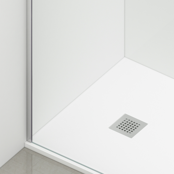 Ścianka prysznicowa Beira 120 x 200 cm transparentna 8 mm chrom