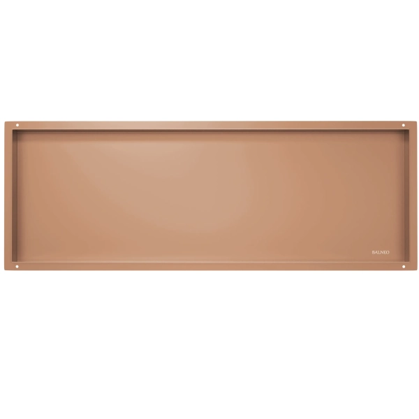 Półka wnękowa bezramkowa MIEDZIANA 90x30x10 cm WALL-BOX NO RIM