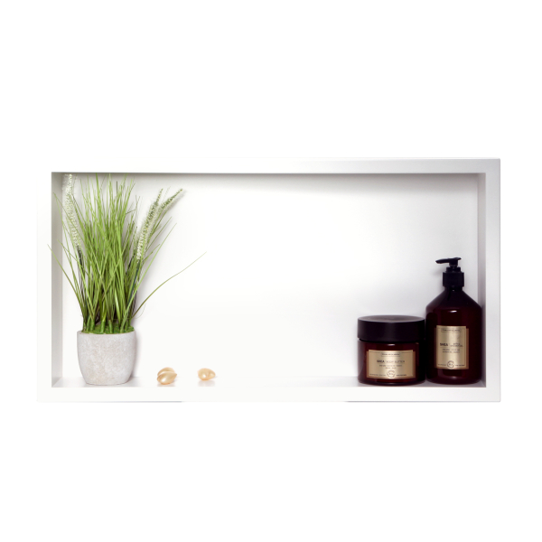 Półka pojedyncza biała 60x30x7 cm WALL-BOX ONE White