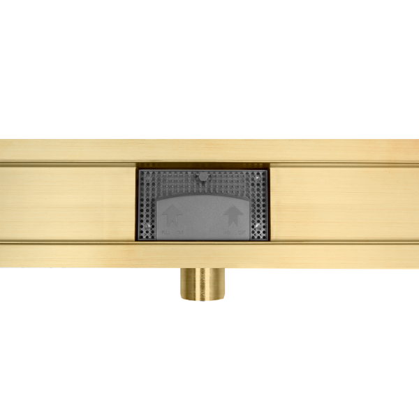 Odpływ liniowy łazienkowy złoty 70 cm BASIC Drain Gold
