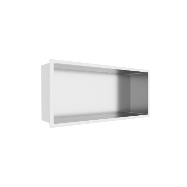 Półka wnękowa ze stali nierdzewnej 45x20x10 cm WALL-BOX ONE Inox