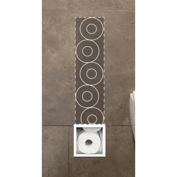 Magazynek na papier biały WALL-BOX PAPER-3 White