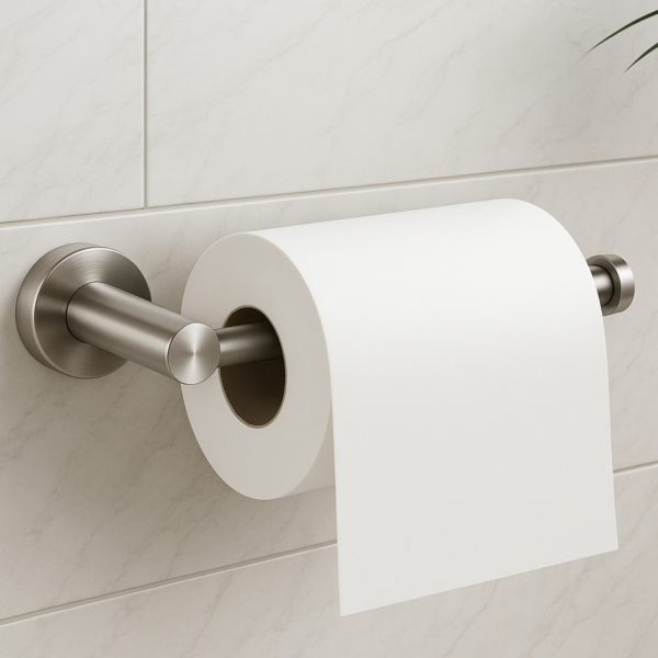 Uchwyt na papier toaletowy ścienny INOX